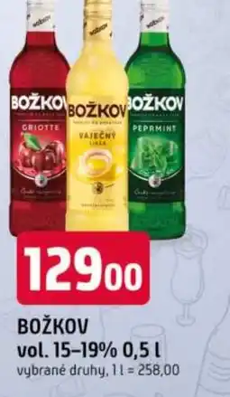 Trefa BOŽKOV vol. 15-19% nabídka