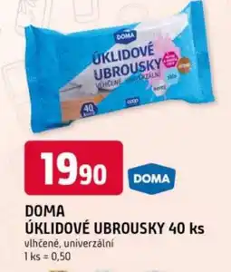 Trefa DOMA Úklidové ubrousky nabídka