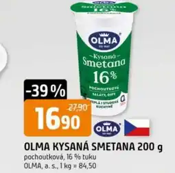 Trefa OLMA Kysaná smetana nabídka