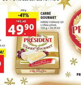 Lidl Carré gourmet nabídka