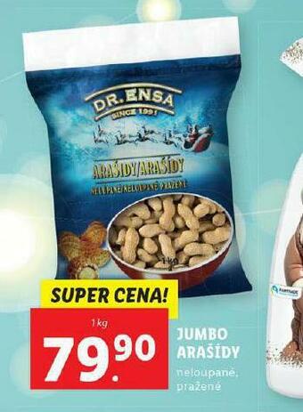 Lidl Jumbo arašídy nabídka