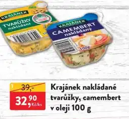 MP Krásno Krajánek nakládané tvarůžky, camembert v oleji nabídka