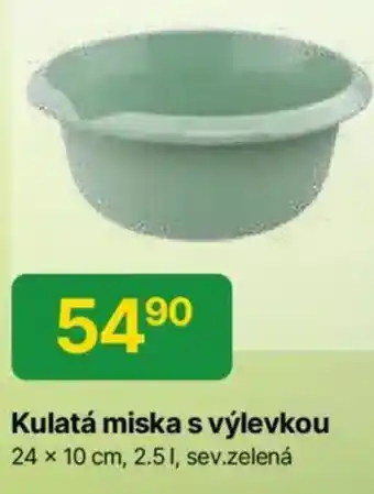 Hruška Kulatá miska s výlevkou nabídka