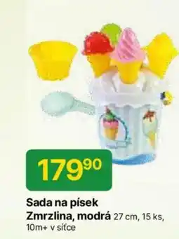 Hruška Sada na písek Zmrzlina, modrá nabídka