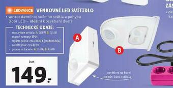 Lidl Venkovní led svítidlo nabídka