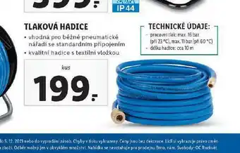 Lidl Tlaková hadice nabídka