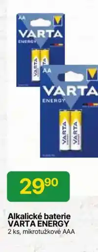 Hruška Alkalické baterie VARTA ENERGY nabídka