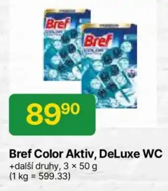 Hruška Bref Color Aktiv, DeLuxe WC Pur na nádobí nabídka