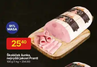 Hruška Školáček šunka, nejvyšší jakost Prantl nabídka