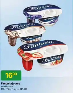 Hruška Fantasia jogurt nabídka