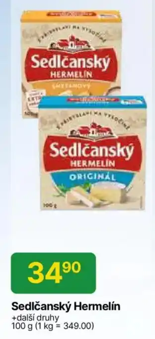 Hruška Sedlčanský Hermelín nabídka