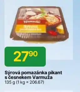 Hruška Sýrová pomazánka pikant s česnekem Varmuža nabídka