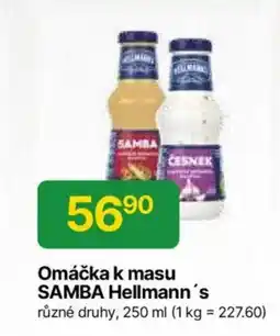 Hruška HELLMANN'S Omáčka k masu Samba nabídka