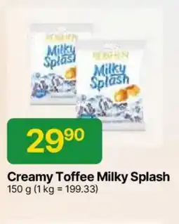 Hruška Creamy Toffee Milky Splash nabídka