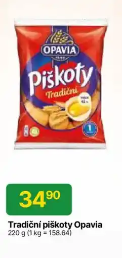 Hruška Tradiční piškoty Opavia nabídka