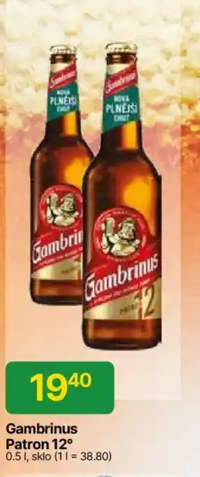 Hruška Gambrinus Patron 12° nabídka