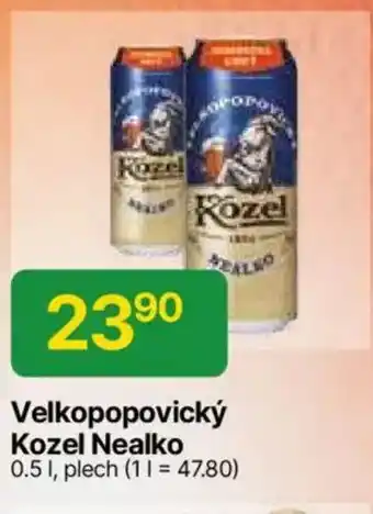 Hruška Velkopopovický Kozel Nealko nabídka