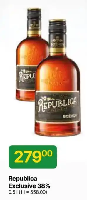 Hruška REPUBLICA Exclusive 38% nabídka