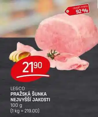 Flop ŠUNKA NEJVYŠŠÍ JAKOSTI 100 g nabídka