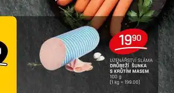 Flop DRŮBEŽÍ ŠUNKA S KRŮTÍM MASEM 100 g nabídka