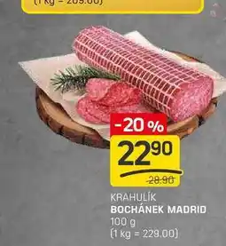 Flop BOCHÁNEK MADRID 100 g nabídka