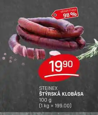 Flop ŠTÝRSKÁ KLOBÁSA 100 g nabídka