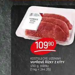 Flop VEPŘOVÉ ŘÍZKY Z KÝTY 450 g, plátky nabídka