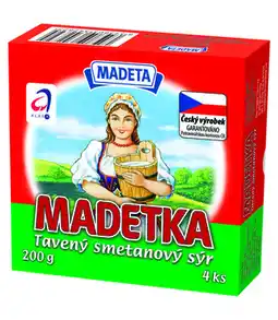 Flop smetanový tavený sýr Madetka 45% 200g nabídka