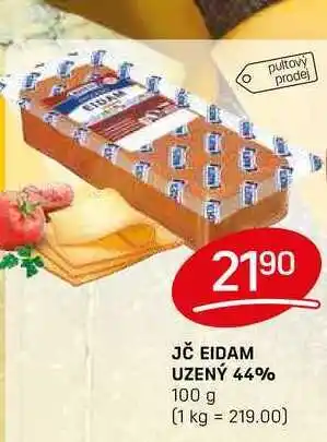 Flop JČ EIDAM UZENÝ 44% 100 g nabídka