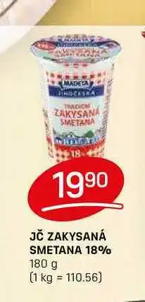 Flop JČ ZAKYSANÁ SMETANA 18% 180 g nabídka