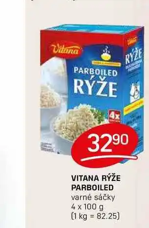 Flop VITANA RÝŽE PARBOILED varné sáčky 4 x 100 g nabídka