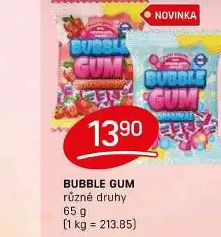 Flop BUBBLE GUM různé druhy 65 g nabídka