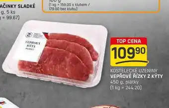 Flop VEPŘOVÉ ŘÍZKY Z KÝTY 450 g nabídka