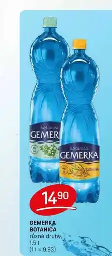 Flop GEMERKA BOTANICA různé druhy 1,5l nabídka