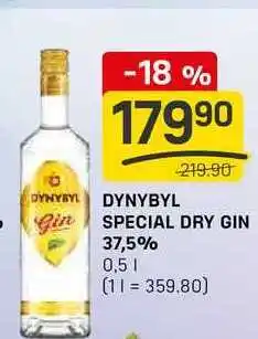 Flop DYNYBYL SPECIAL DRY GIN 37,5% 0,5l nabídka