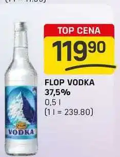 Flop FLOP VODKA 37,5% 0,5l nabídka