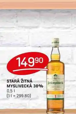 Flop STARÁ ŽITNÁ MYSLIVECKÁ 38% 0,5l nabídka