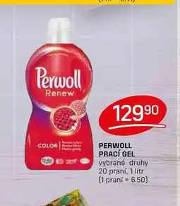 Flop PERWOLL PRACÍ GEL vybrané druhy 20 praní nabídka