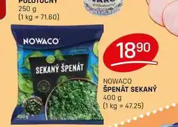 Flop NOWACO ŠPENÁT SEKANÝ 400 g nabídka