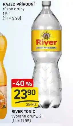 Flop RIVER TONIC vybrané druhy, 2l nabídka