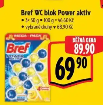 Albert Bref WC blok Power aktiv nabídka