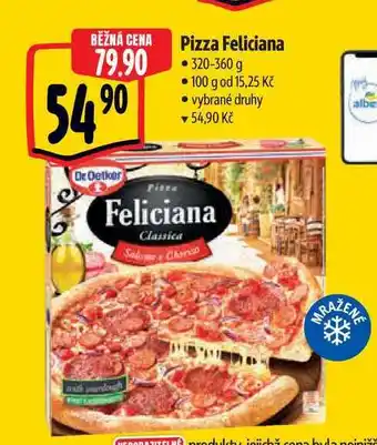 Albert Pizza Feliciana 320-360 g nabídka