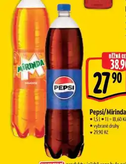 Albert PEPSI/ MIRINDA nabídka