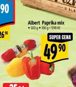 Albert Albert Paprika mix 500 g nabídka