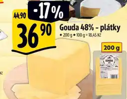 Albert Gouda 48% - plátky 200 g nabídka