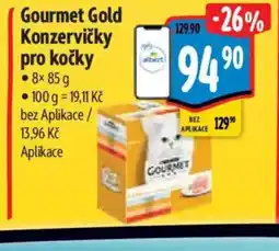 Albert Gourmet Gold Konzervičky pro kočky nabídka