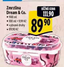 Albert Zmrzlina Dream & Co. 900 ml nabídka