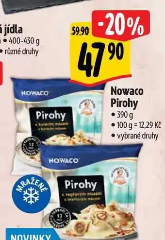 Albert Nowaco Pirohy 390g nabídka