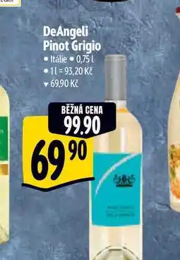 Albert DeAngeli Pinot Grigio 0,75 l nabídka