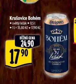 Albert Krušovice Bohém 0,5 l nabídka